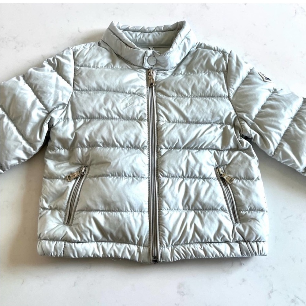 Moncler baby puffer bomber jacket 9-12 months unisex